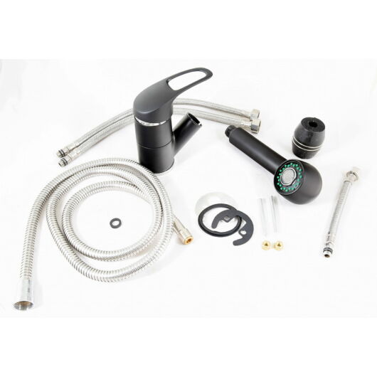 Atut konyhai csaptelep fekete