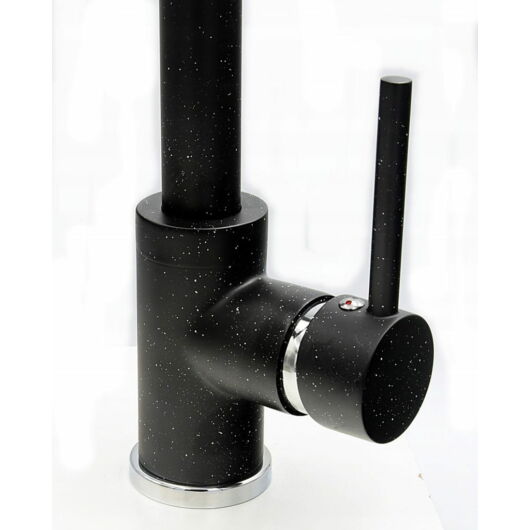 Taru konyhai csaptelep fekete-szemcsés