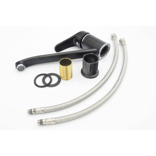 Rox konyhai csaptelep fekete