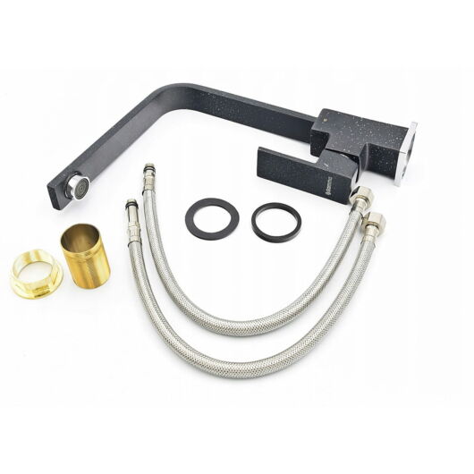 Nook konyhai csaptelep fekete-szemcsés