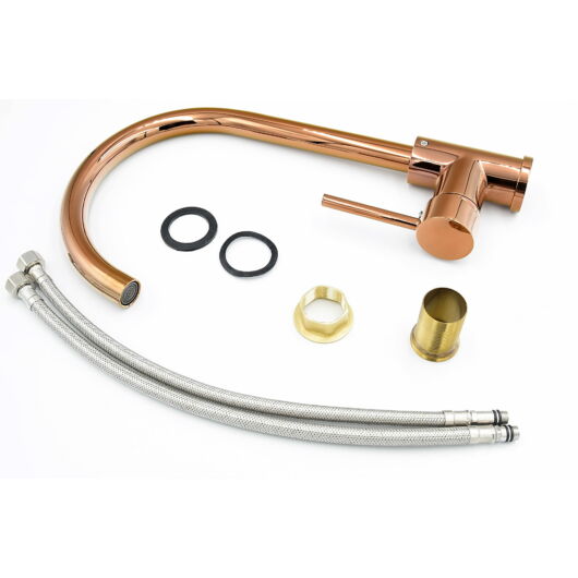 Beta konyhai csaptelep rose gold