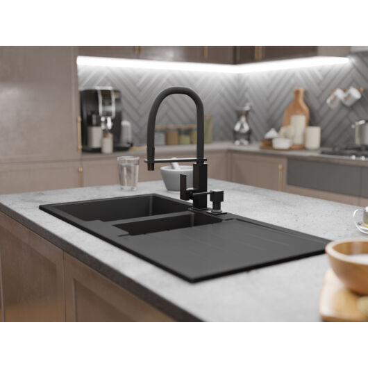 Next2 gyümölcsmosós gránit mosogató