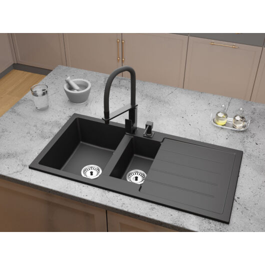 Next2 gyümölcsmosós gránit mosogató