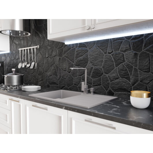 Roxy egymedencés gránit mosogató csepptálcával