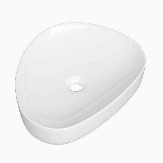 Gamma Bianco mosdókagyló, aszimmetrikus ovális