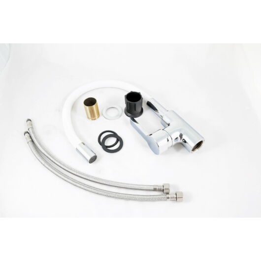 Flex konyhai csaptelep fehér-króm