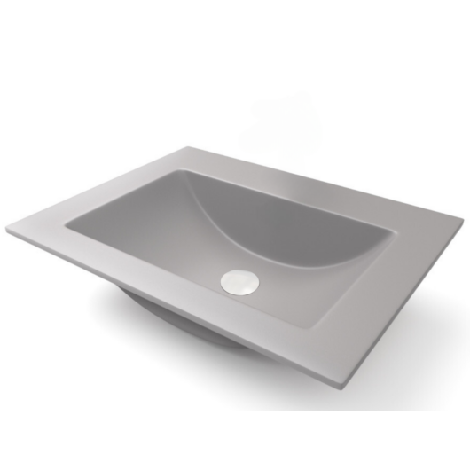 PRIMO gránit mosdókagyló szürke színben