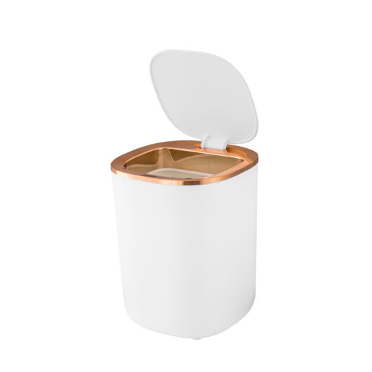 Gamma konyhai hulladéktároló, szenzoros, fehér-rose gold