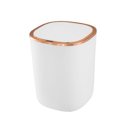 Gamma konyhai hulladéktároló, szenzoros, fehér-rose gold