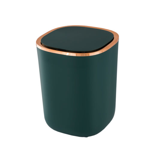 Gamma konyhai hulladéktároló, szenzoros, zöld-rose gold
