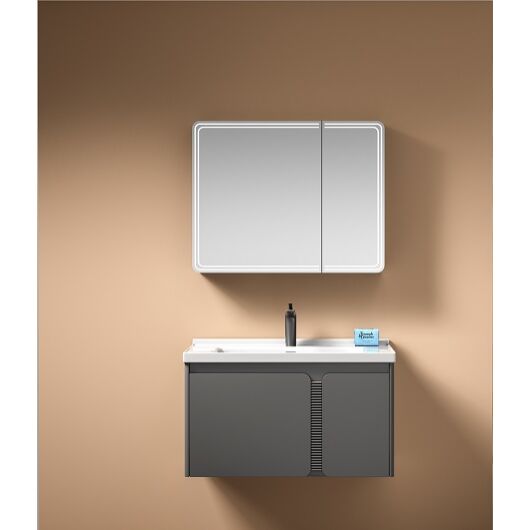 Lagos fürdőszobai szett 80x50 cm grafit