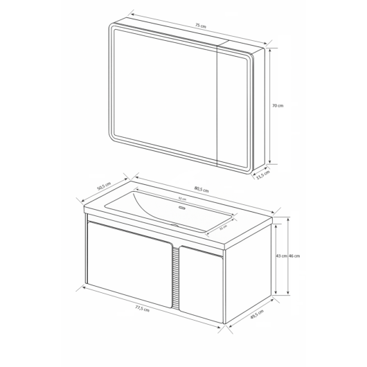 Lagos fürdőszobai szett méretek
