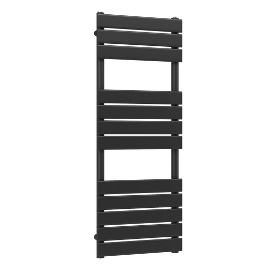 Design classic törölközőszárító radiátor 45cm x 120cm, fekete