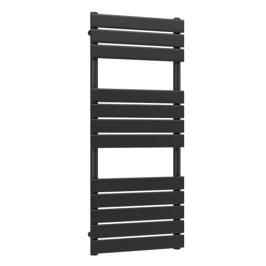 Design classic törölközőszárító radiátor 50cm x 120cm, fekete