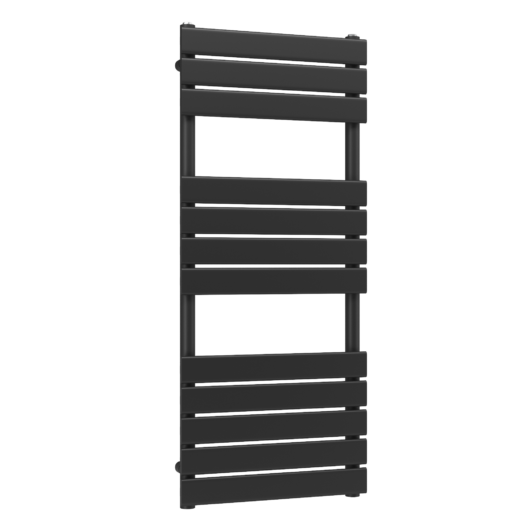 Design classic törölközőszárító radiátor 50cm x 120cm, fekete