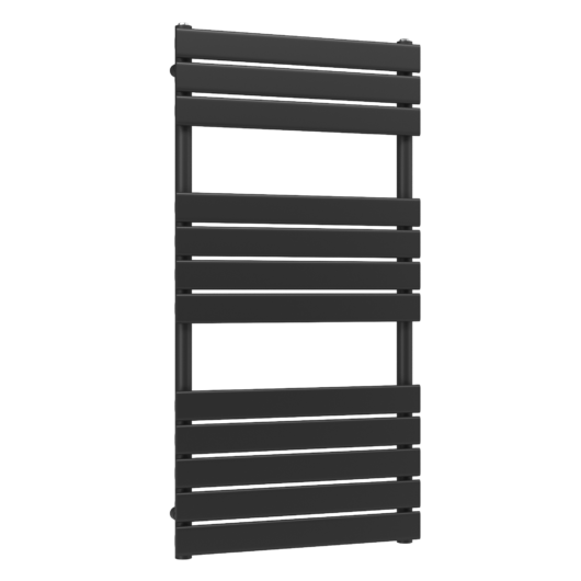 Design classic törölközőszárító radiátor 60cm x 120cm, fekete