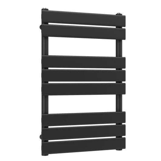 Design classic törölközőszárító radiátor 50cm x 80cm, fekete