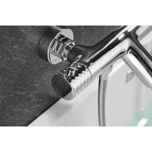 ROY PRO termosztatikus fali, kádtöltő csaptelep króm