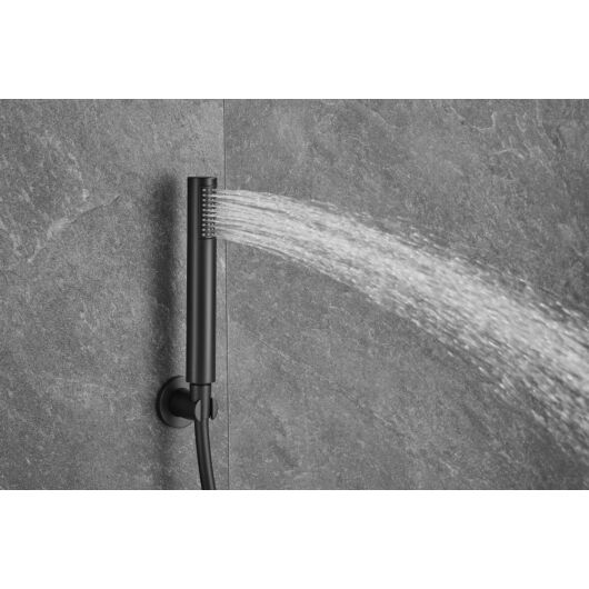 ROY PRO termosztatikus fali, kádtöltő csaptelep fekete