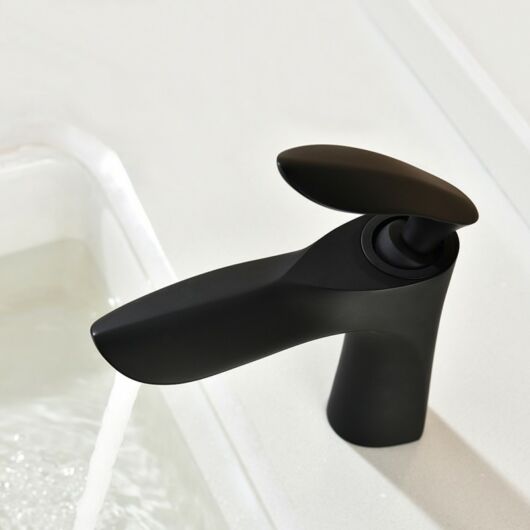 Lily fürdőszobai mosdó csaptelep fekete