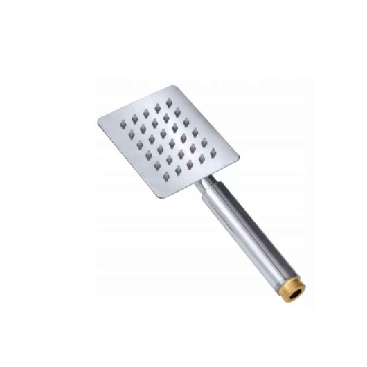 Zen1fürdőszobai  zuhanyszett Slim esőztető szögletes zuhanyfejjel króm