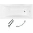 Kép 3/5 - Mexen Cubic akril kád 170*70 cm, fehér