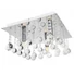 Kép 1/5 - LEDLUX LX-1009 kristály mennyezeti lámpa,3xE14, króm