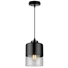 Kép 1/6 - LEDLUX LX-1274 függesztett mennyezeti lámpa,1xE27, fekete