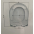 Kép 10/10 - D4 lassú záródású lecsapódásgátló WC ülőke fehér