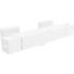 Kép 1/3 - Mexen Cube termosztatikus csaptelep zuhanyhoz fehér