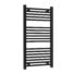 Kép 1/4 - Törölközőszárító radiátor, szögletes, Proper 50cm x 100cm, fekete