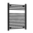 Kép 1/4 - Törölközőszárító radiátor, szögletes, Proper 50cm x 60cm, fekete