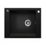 Kép 1/3 - Start Max egymedencés gránit mosogató automata dugóemelő, szifonnal, fekete