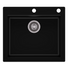 Kép 1/3 - MOJITO 60 egymedencés gránit mosogató automata dugóemelő, szifonnal, fekete