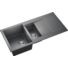 Kép 2/3 - CASCADA 150 egymedencés gránit mosogató 3d szürke