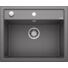 Kép 1/3 - BLANCO DALAGO 6 Silgranit egymedencés gránit mosogató automata dugóemelő, szifonnal, palaszürke