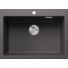 Kép 1/4 - BLANCO PLEON 8 Silgranit egymedencés gránit mosogató automata dugóemelő, szifonnal, palaszürke
