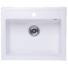 Kép 2/4 - NIZZA egymedencés gránit mosogató fehér
