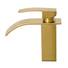 Kép 3/4 - Elva fürdőszobai mosdó csaptelep vízesés alakú vízsugárral arany