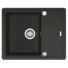 Kép 1/2 - FRANKE BASIS 611-62 egymedencés gránit mosogató automata dugóemelő, szifonnal, fekete