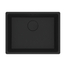 Kép 1/2 - MARIS 2.0 MRG 610-52 egymedencés gránit mosogató , szifonnal, matt fekete