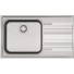 Kép 1/2 - FRANKE SMART SRX 611-86-LB egymedencés inox mosogató, szifonnal, jobb