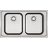 Kép 1/2 - FRANKE SMART SRX 620-86 kétmedencés inox mosogató, szifonnal, jobb