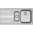 Kép 1/2 - FRANKE SMART SRX 651 másfél medencés inox mosogató, szifonnal, bal
