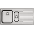 Kép 1/2 - FRANKE SMART SRX 651 másfél medencés inox mosogató, szifonnal, jobb