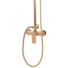 Kép 4/5 - Rossa esőztető zuhanyszett szögletes zuhanyfejjel rose gold