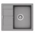 Kép 1/5 - Schock Ronda D-100 egymedencés gránit mosogató, szifonnal, szürke