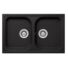 Kép 2/6 - SCHOCK Viola N-200S Cristalite  kétmedencés gránit mosogató 