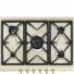Kép 1/2 - SMEG GÁZ FŐZŐLAP, Colonial design, bézs, bronz gombok