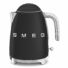 Kép 1/3 - SMEG VÍZFORRALÓ, 50-es évek retro design, 1,7 liter, matt fekete